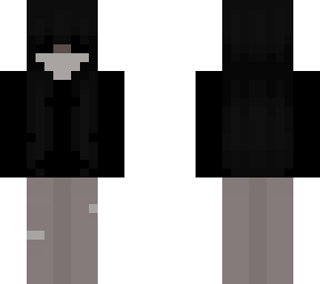 black hoodie
