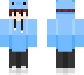 bleu axolotl boy