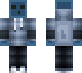 blue hoodie slime