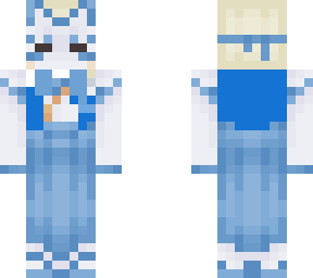 blue kitsune