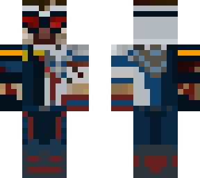 captain black with a danged armor