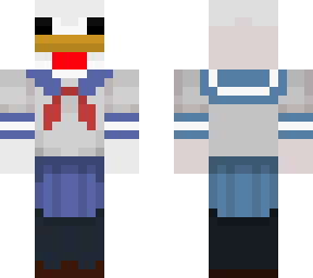 chick in japanese school girl uniform sailor