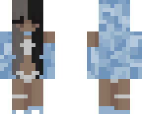cute blue girl