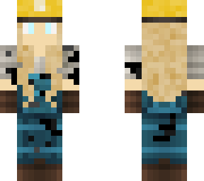 cute girl miner