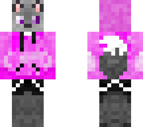 finished purple wolf