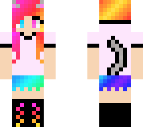 fire cat girl