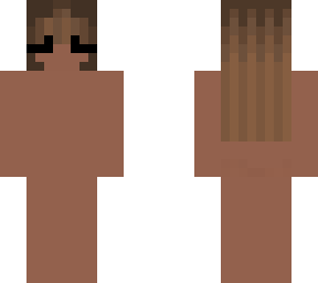 girl body with brunette hair preset (darker skin)