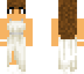 girl in white dress