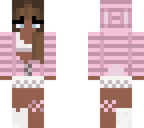girl with hoodie (part of hair is preset)