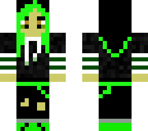 green hair