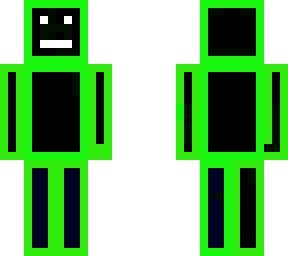 green neon outline