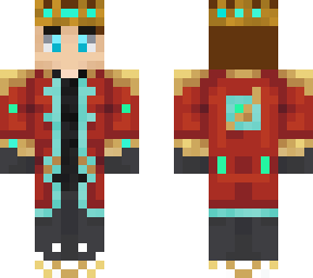 king with diamond cloth