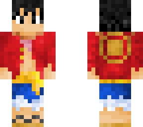 luffy wihtout hat on