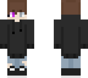 my skin in a new hoodie