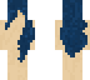 navy blue hair template !