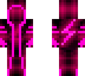 neon pink lightning dude idk