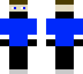 ninja boy blue(my first skin)