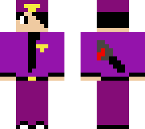 purple guy / human