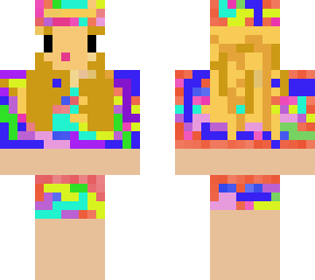 rainbow girl