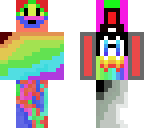 rainbow splash with jet pack