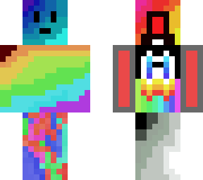 rainbow wave with jetpack