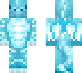silver blue dragon