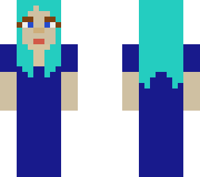 simple dark blue dress