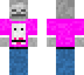 skeleton with a funny shirt
