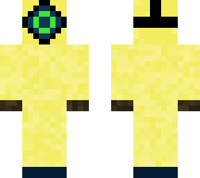 weird one eyed yellow guy