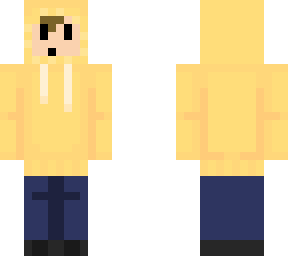 yellow hoodie boy