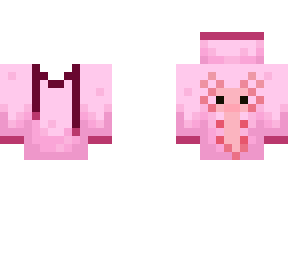 ~ axolotl hoodie scb:pink ~