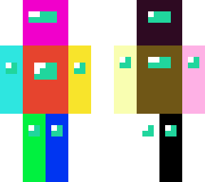all the among us colors