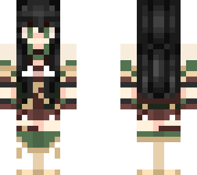amber inspired skin