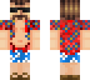 beach man