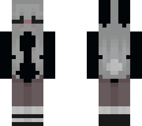 black bunny girl;