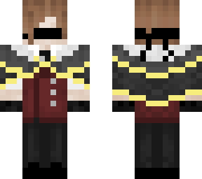 blinded guy in a waistcoat