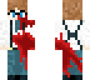 bloody person