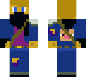 blue coat guy