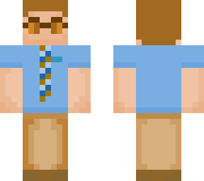 blue shirt guy