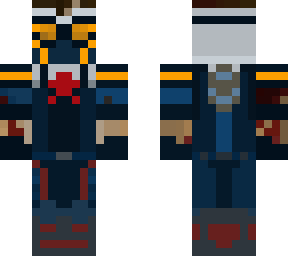 captain black with a good armour