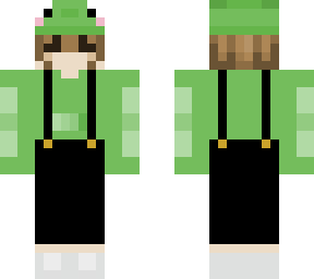 cute boy with frog hat