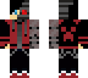 cyborg guy red