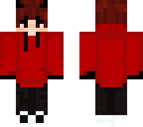 demon teen red hoddie