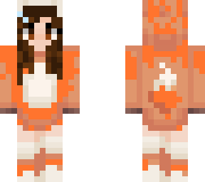 edit of fox hoodie girl