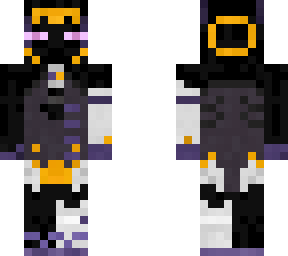 enderman with ina outfit