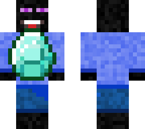 endermen with diamond shirt 2