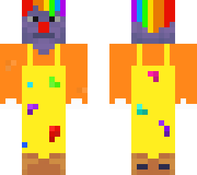 evident clown