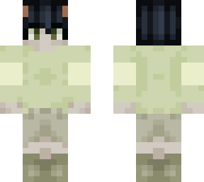 green shirt with ram horns!