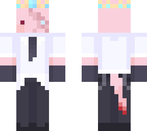 minecraftcharacter w/ crown