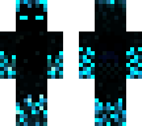 neon cyan monster